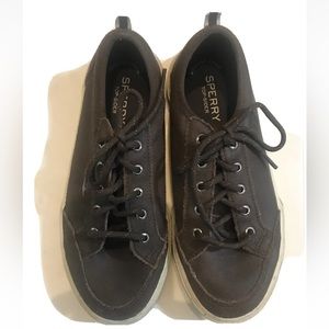 Boys Sperry Deckfin Leather size 3M boys used Size 3 Sperry Shoes Sperry Boys
